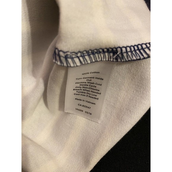 TALBOTS SP NWOT Striped Pullover Dress Floral Boat Neck several sizes - Picture 4 of 6